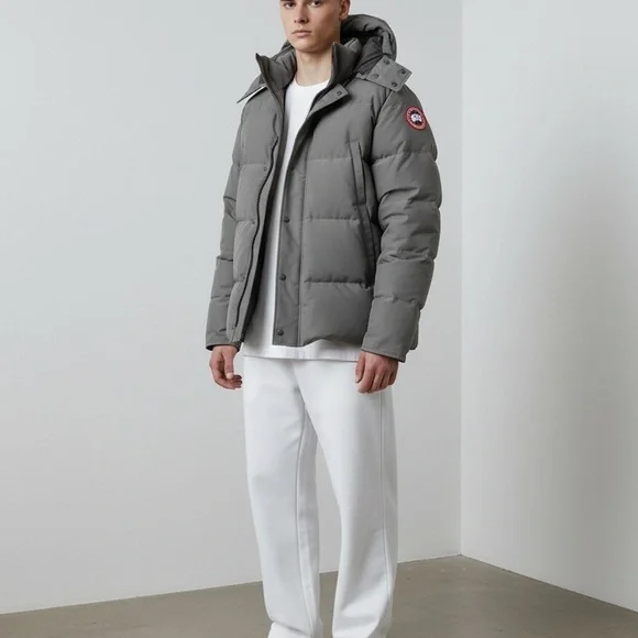 Canada Goose Wyndham Parka - Graphite - Men’s 2XL - Style 3808MT - Picture 13 of 14